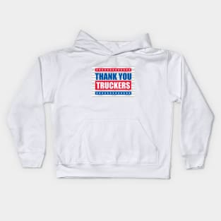 Thank You Truckers Kids Hoodie